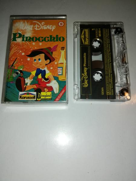 Pinocchio Nr.9 Transparent mit Gelben Druck 825921-4 Karussell Disneyland