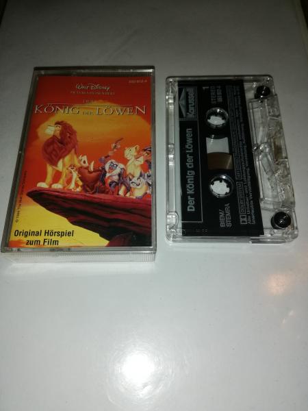 König der Löwen Original Hörspiel zum Film Transparent mit Weißen Druck 550612-4 Walt Disney Records