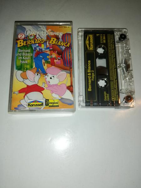 Bernhard und Bianca im Kaufhaus Nr.2 Transparent mit Gelben Druck 513384-4 Karussell Disneyland