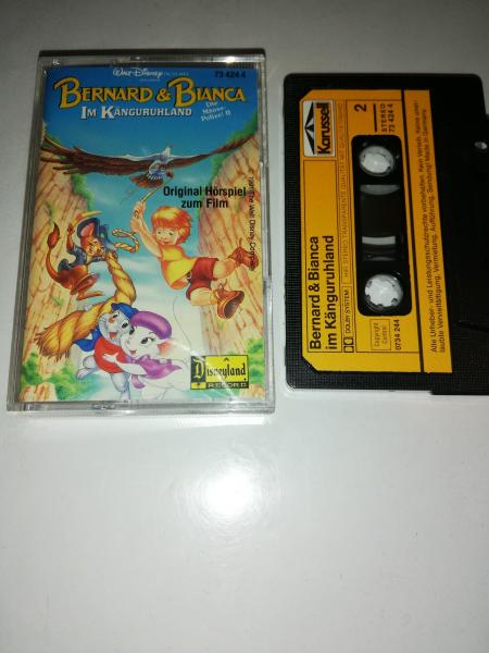 Bernhard und Bianca Känguruhland Schwarz mit Gelben Aufkleber 73424.4 Disneyland