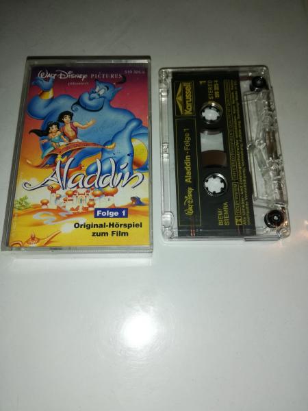 Aladdin Folge 1 Original-Hörspiel zum Film Transparent mit Gelben Druck 519325-4 Walt Disney Records