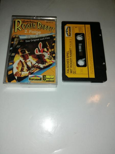 Falsches Spiel mit Roger Rabbit Folge 2 Schwarz mit Gelben Aufkleber 837677-4 Karussell