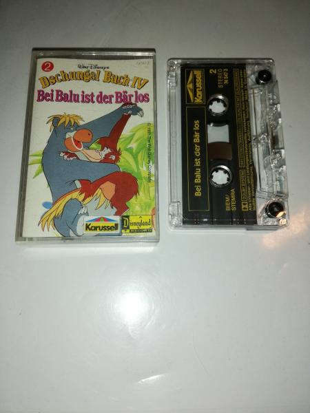 Dschungelbuch IV Folge 2 Bei Balu ist der Bär los Transparent mit Gelben Druck 74547.3 Karussell Disneyland