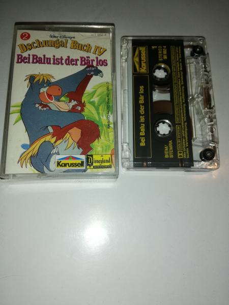 Dschungelbuch IV Folge 2 Bei Balu ist der Bär los Transparent mit Gelben Druck 511652-4 Karussell Disneyland