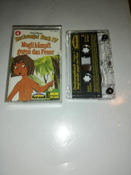 Dschungelbuch IV Folge 4 Mogli kämpft gegen das Feuer Transparent mit Gelben Druck 517383-4