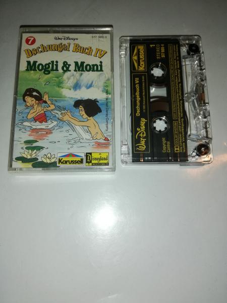 Dschungelbuch IV Folge 7 Mogli & Moni Transparent mit Gelben Druck 517989-4 Karussell Disneyland