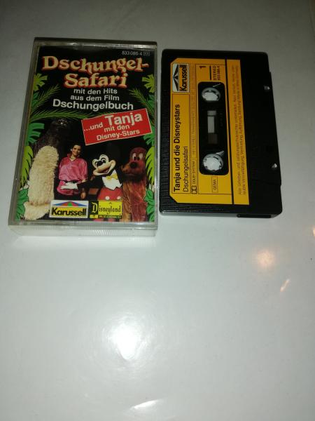 Dschungelbuch-Safari und Tanja mit den Disney-Stars Schwarz mit Gelben Aufkleber 833086-4 Karussell Disneyland