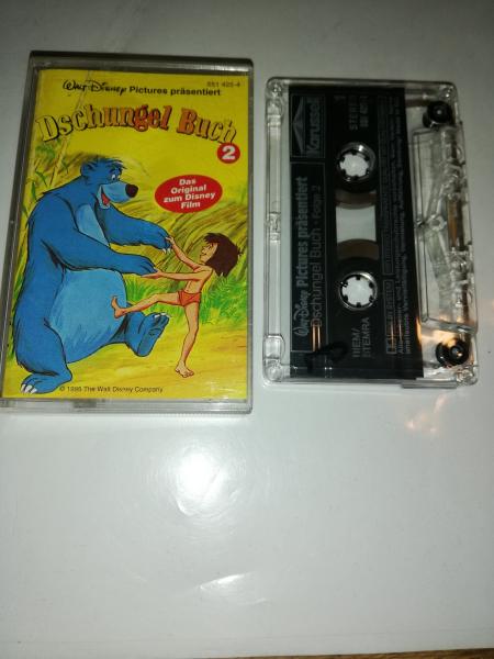 Dschungelbuch 2 Transparent mit Weißen Druck Das Original zum Disney Film 551425-4 Walt Disney Records