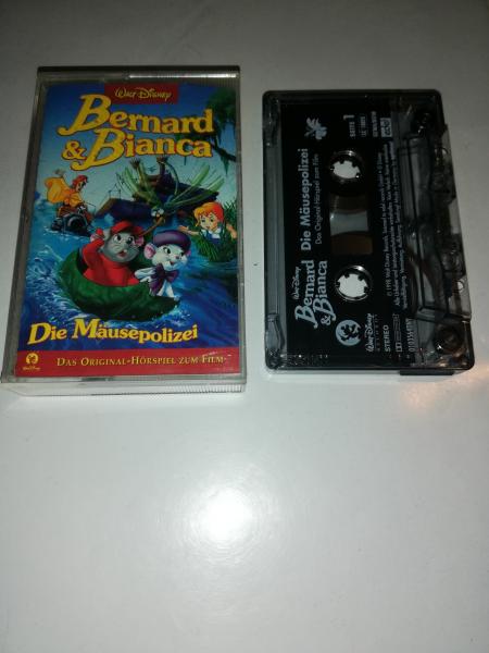 Bernhard & Bianca Walt Disney Die Mäusepolizei Das Original-Hörspiel zum Film Transparent 0103564DNY