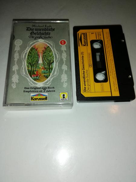 Die unendliche Geschichte 1 Die große Suche Schwarz mit Gelben Aufkleber 817959-4 Karussell