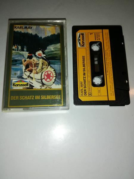 Der Schatz im Silbersee Karl May Schwarz mit Gelben Aufkleber 827941-4 Karussell