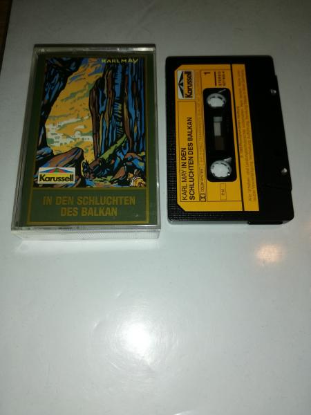 In den Schluchten des Balkan Karl May Schwarz mit Gelben Aufkleber 827945-4 Karussell