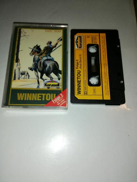 Winnetou 2 Karl May Folge 2 Schwarz mit Gelben Aufkleber 831728-4 Karussell
