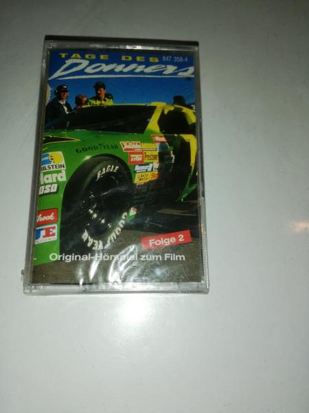 Tage des Donners Folge 2 Original-Hörspiel zum Film Schwarz mit Gelben Aufkleber 847358-4 Karussell Originalverpackt