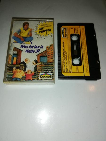 Die Plopper 1 Was ist los in Halle 3 ? Schwarz mit Gelben Aufkleber 831457-4 Karussell