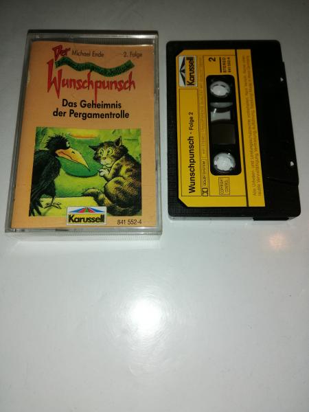 Der Wunschpunsch Folge 2 Das Geheimnis der Pergamentrolle Schwarz mit Gelben Aufkleber 841552-4 Karussell