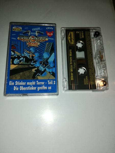 Biker Mice Teil 2 Ein Stinker macht Terror- Teil 2/Die Oberstinker greifen an Transparent 550412-4 Karussell