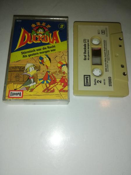 Graf Duckula Folge 2 Stürmisch war die Nacht/Als gestern morgen war Grau mit Grauen Aufkleber 490351-215