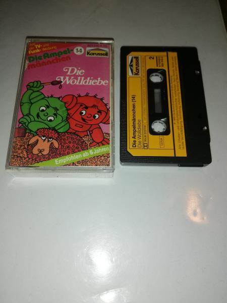 Die Ampelmännchen Folge 14 Die Wolldiebe Schwarz mit Gelben Aufkleber 825310-4