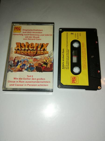 Asterix Erobert Rom Folge 2 5-fach Silber geschraubt Schwarz mit gelben Aufkleber BA 328223 PEG