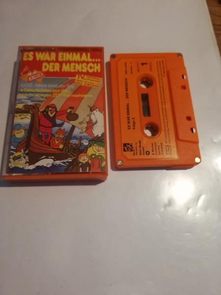 Es war einmal... der Mensch Folge 3 4-fach Silber geschraubt Orange mit Orangen Aufkleber 428567-H Bunny