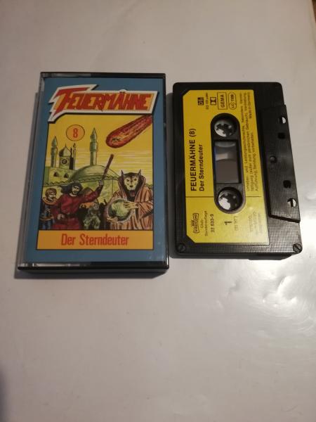 Feuermähne Folge 8 Der Sterndeuter 4-fach Schwarz geschraubt Schwarz mit Gelben Aufkleber 33633-9 Intercord Clubsonderauflage