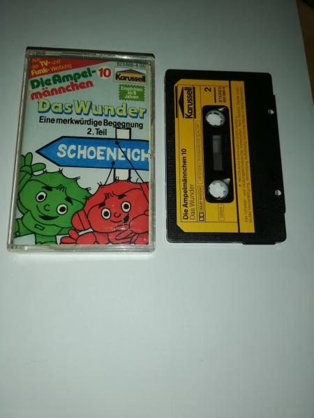 Die Ampelmännchen Folge 10 Das Wunder (Eine merkwürdige Begegnung 2.Teil) Schwarz mit Gelben Aufkleber 823886-4(Innencover beklebt)