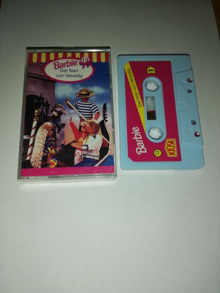 Barbie Folge 13 Der Narr von Venedig Weiß mit Pinken Aufkleber 4.27213 Kiosk