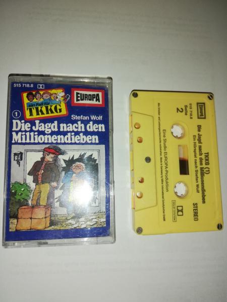 TKKG Folge 1 Die Jagd nach den Millionendieben 5-fach geschraubt Gelb 515718.8 Europa