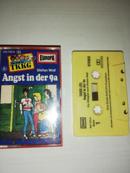 TKKG Folge 6 Angst in der 9a Gelb 515723.4 Europa