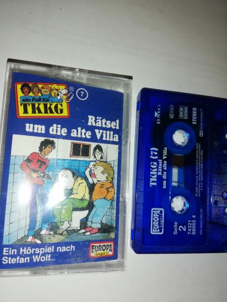 TKKG Folge 7 Rätsel um die alte  Villa  Blau 74321989654
