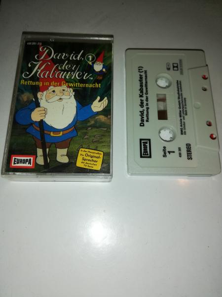 David der Kabauter Folge 1 Rettung in der Gewitternacht Grau mit Schwarzen Druck 490281-215 Europa