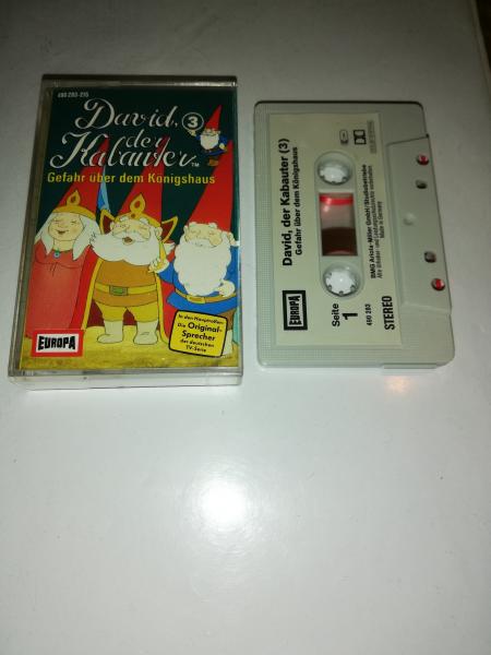David der Kabauter Folge 3 Gefahr über dem Königshaus Grau mit Grauen Aufkleber 490283-215 Europa