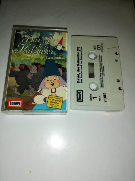 David der Kabauter Folge 2 Der Zaubertrunk der Zwergenfrau Grau mit Schwarzen Druck 490282-215 Europa
