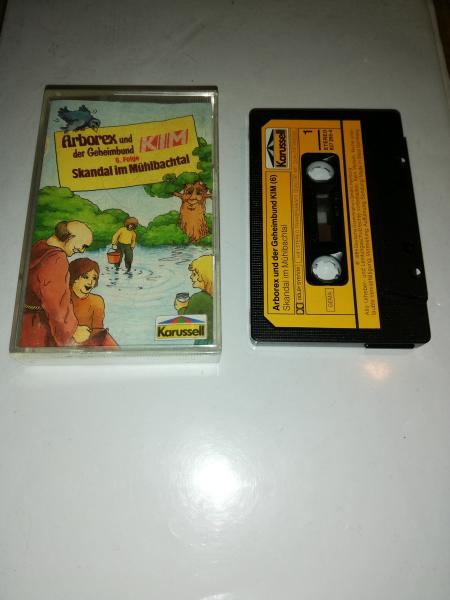 Arborex und der Geheimbund Kim Folge 6 Skandal im Mühlbachtal Schwarz mit Gelben Aufkleber 827295-4