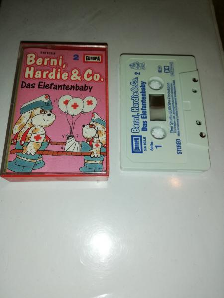 Berni. Hardie & Co. Folge 2 Das Elefantenbaby Weiß mit Blauen Druck 514102.8