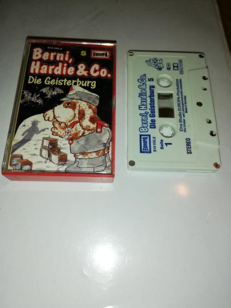 Berni. Hardie & Co. Folge 5 Die Geisterburg 5-fach Silber geschraubt Weiß mit Blauen Druck 514105.2