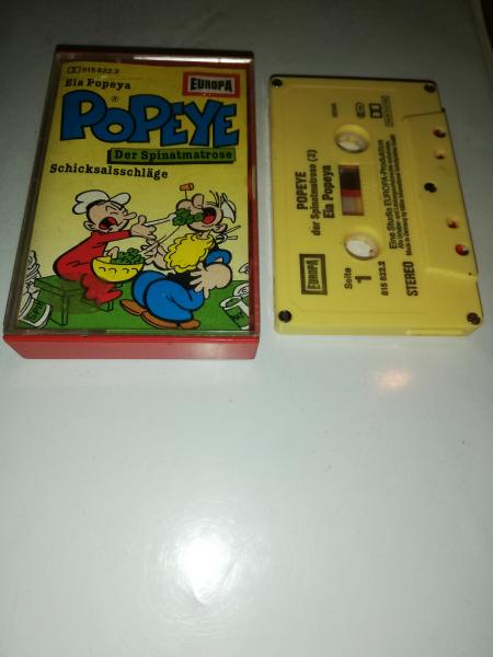 Popeye der Spinatmatrose Folge 3 Eia Popeya/ Schicksalsschläge 5-fach Silber geschraubt Gelb 515822.2