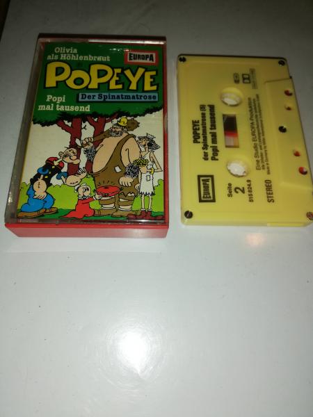 Popeye Der Spinatmatrose Folge 5 Olivia als Höhlenbraut/Popi mal tausend 5-fach Silber geschraubt Gelb 515824.9