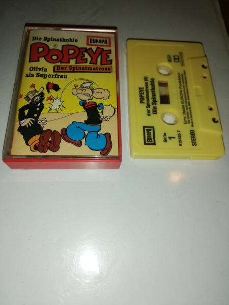 Popeye Der Spinatmatrose Folge 6 Die Spinatkohle/Olivia als Superfrau Gelb 515825.7 Europa