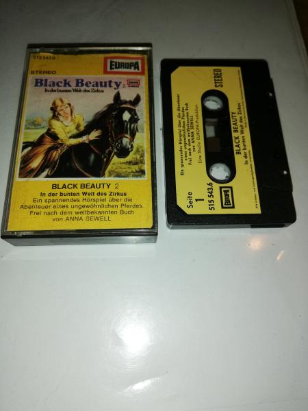 Black Beauty Folge 2 In der bunten Welt des Zirkus Schwarz mit Beigen Aufkleber 515543.6(gelbes Frontcover)