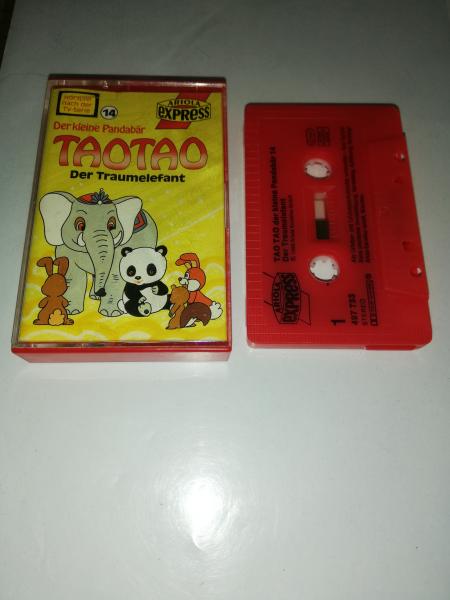 Tao Tao der kleine Pandabär Folge 14 Der Traumelefant Rot mit Schwarzen Druck 497733-215