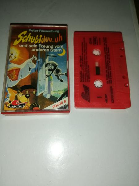 Schubiduu..uh Folge 8 und sein Freund vom anderen Stern Rot mit Schwarzen Druck 495097-211 Maritim