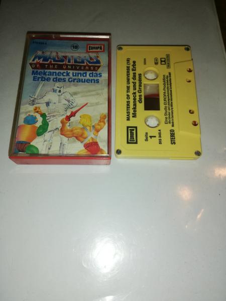Masters of the Universe Folge 18 Mekaneck und das Erbe des Grauens 4-fach Silber geschraubt Gelb 515 348.4 Europa
