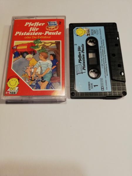 Pizza Bande Schneiderton Folge 2 Pfeffer für Pistazien-Paule 5-fach Schwarz geschraubt Schwarz mit Blauen Aufkleber 5036