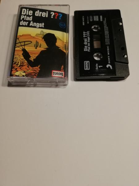 Die Drei Fragezeichen Folge 137 Pfad der Angst Schwarz mit Weißen Druck 8869744137 4 Europa