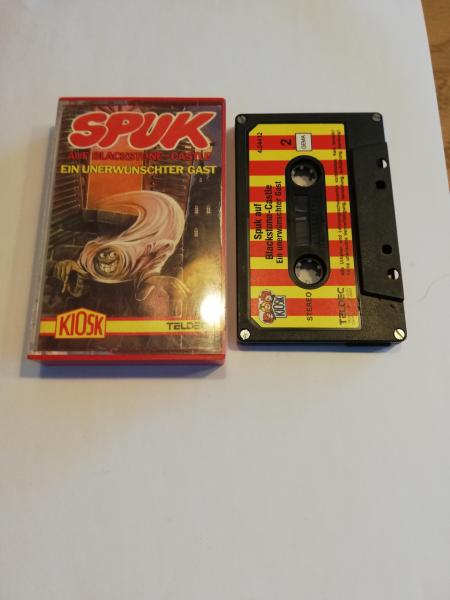 Spuk auf Blackstone Castle Ein unerwünschter Gast 4-fach Silber geschraubt Schwarz mit Rot Gelben Aufkleber 4.24412 CD