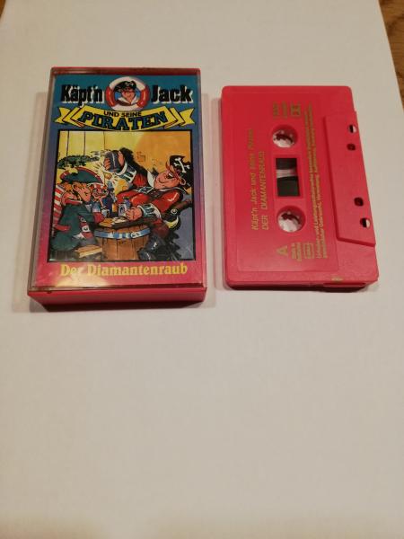 Käpt´n Jack und seine Piraten Folge 1 Der Diamantenraub Rosa mit Goldener Schrift 10301