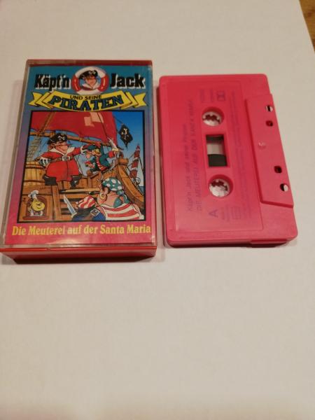 Käpt´n Jack und seine Piraten Folge 1 Der Diamantenraub Rosa mit Blauer Schrift 10301