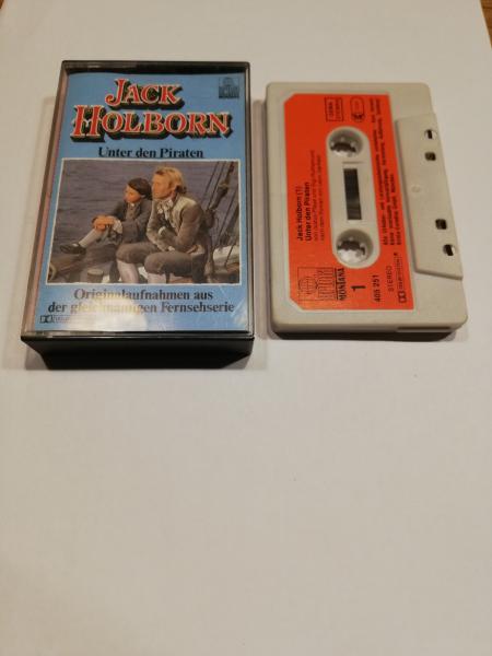 Jack Holborn 1 Unter den Piraten Grau mit Roten Aufkleber 405251-242 Ariola Montana